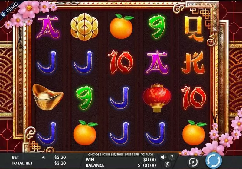 Year of the dog Slots made by Genesis - Main Screen Reels