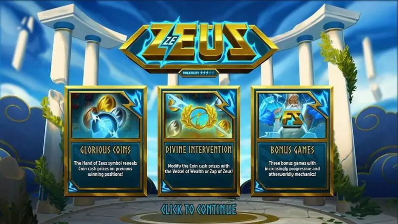 ZE ZEUS Slots made by Hacksaw Gaming - Info and Rules