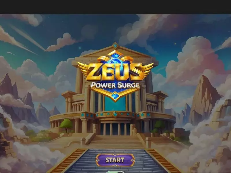 Zeus - Power Surge Slots made by Four Leaf Gaming - Introduction Screen