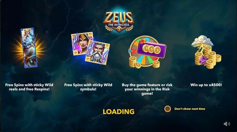 Zeus the Invincible Slots made by Mascot Gaming - Info and Rules
