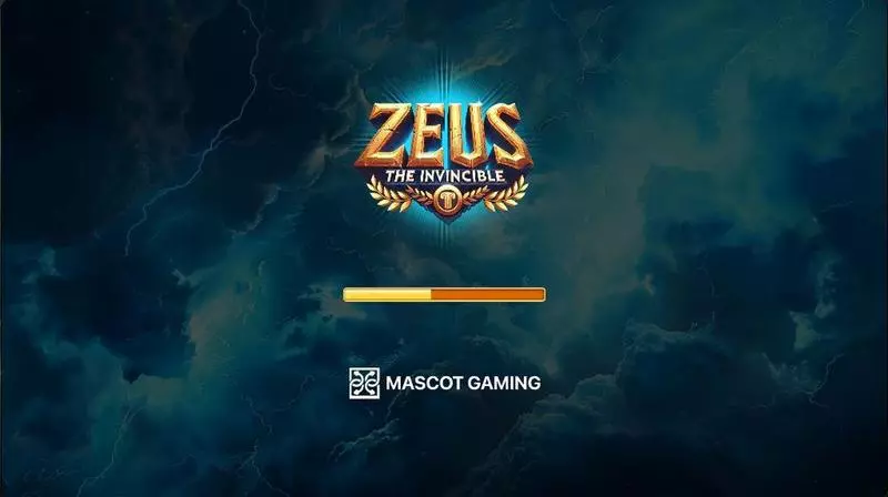 Zeus the Invincible Slots made by Mascot Gaming - Introduction Screen