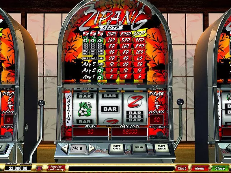 Zipang Slots made by PlayTech - Main Screen Reels